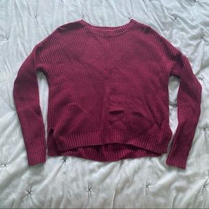 Hollister Maroon Sweater